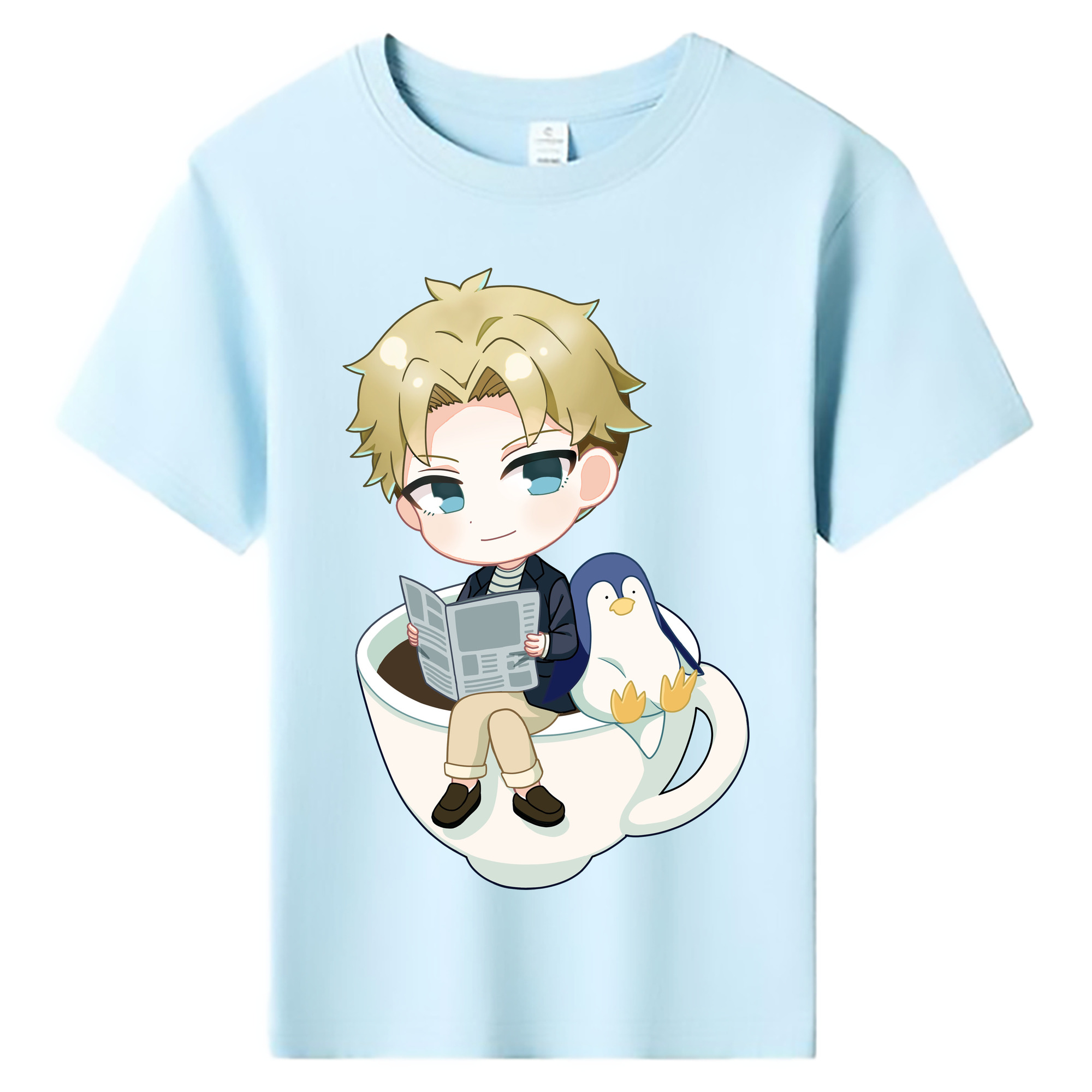 （画像用） SPY×FAMILY间谍家家酒 綿100％キッズTシャツ（フロントプリント）